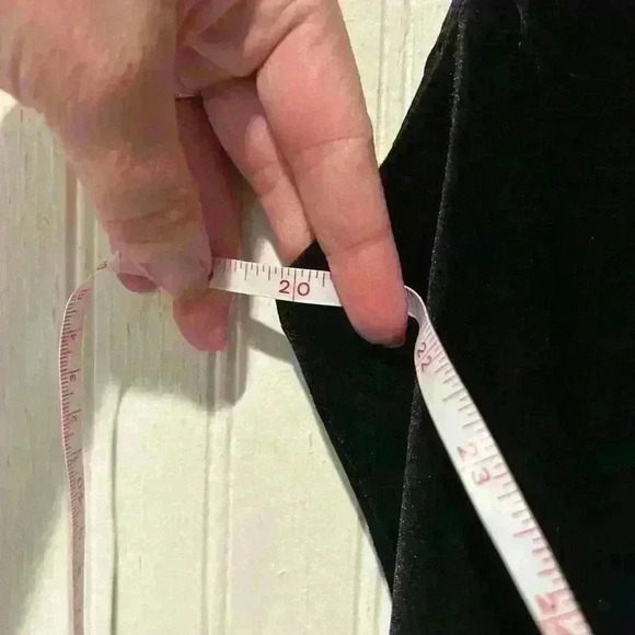 Shoshanna midnight jones velvet asymmetrical maxi dress 10 NWT formal whimsigoth - Picture 11 of 11